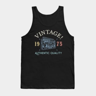 45 years old 1975 Vintage Retro 45th Birthday Gift Tank Top